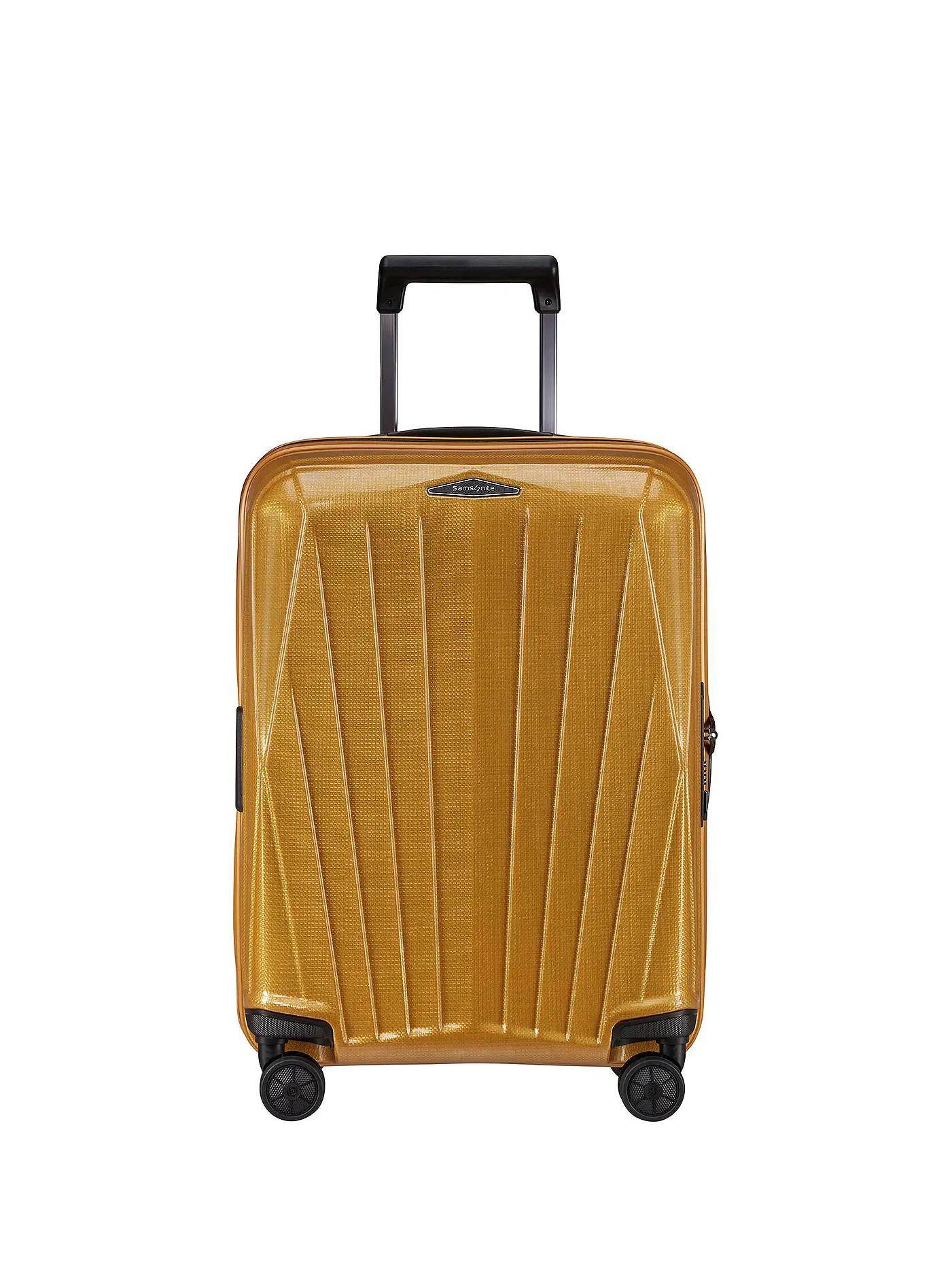 SAMSONITE | Trolley 55cm erweiterbar MAJOR-LITE SPINNER black | gold
